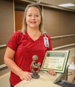 Dana with her DAISY Award