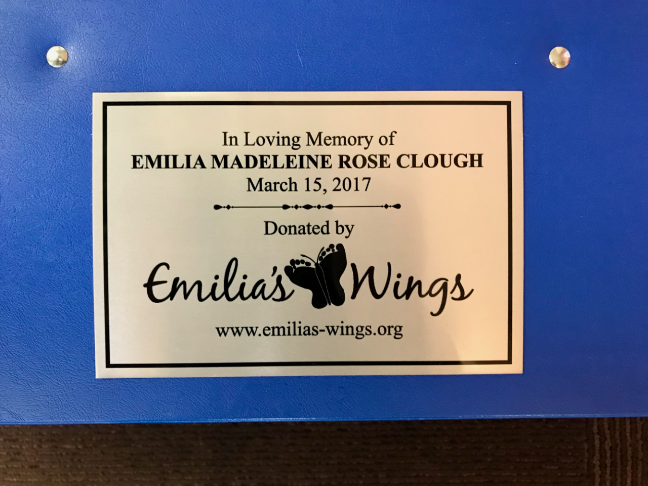 CuddleCot for North Kansas City Hospital - Emilia's Wings - Kansas City Pregnancy and Infant Loss - Missouri